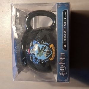 NWT Harry Potter Ravenclaw 3D Ceramic Cauldron Mug